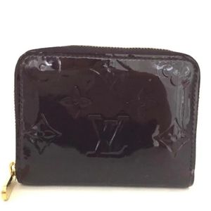 LOUIS VUITTON Monogram Vernis Zippy Zip Around Wallet